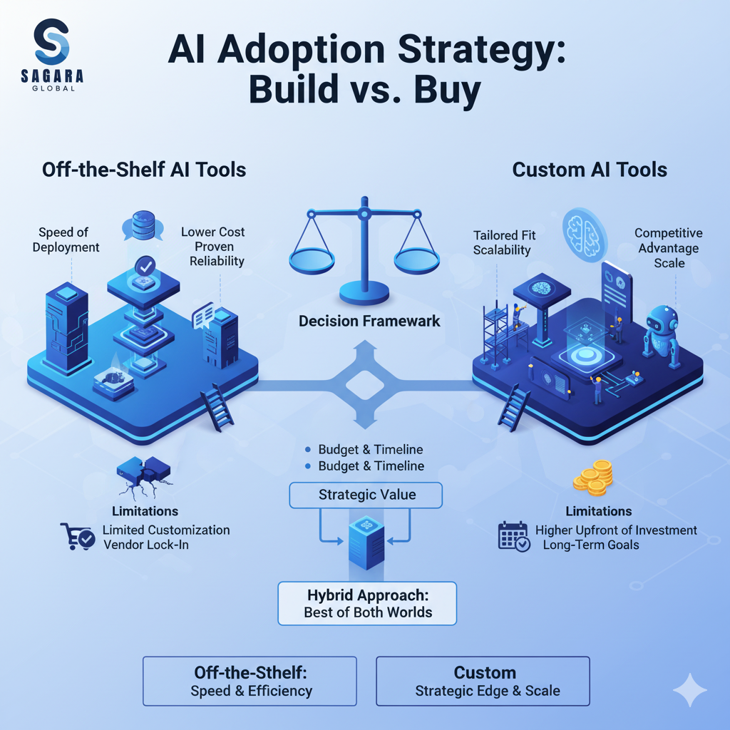 Custom AI Tools vs. Off-the-Shelf: What’s Right for Your Business?